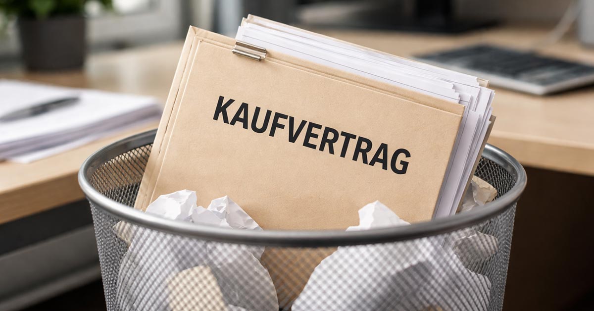 Wenn der Immobilienverkauf kurz vor dem Ziel scheitert – so reagieren Sie richtig