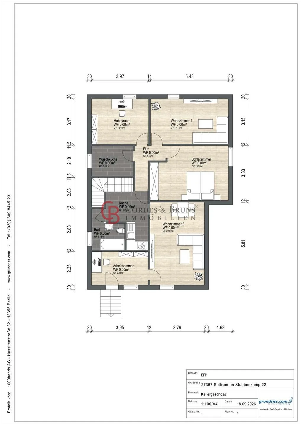 Grundriss KG