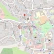 Lageplan - Hotelanlage mit Saal und Apartmentriegel (26 Wohneinheiten) auf großem Innenstadtgrundstück