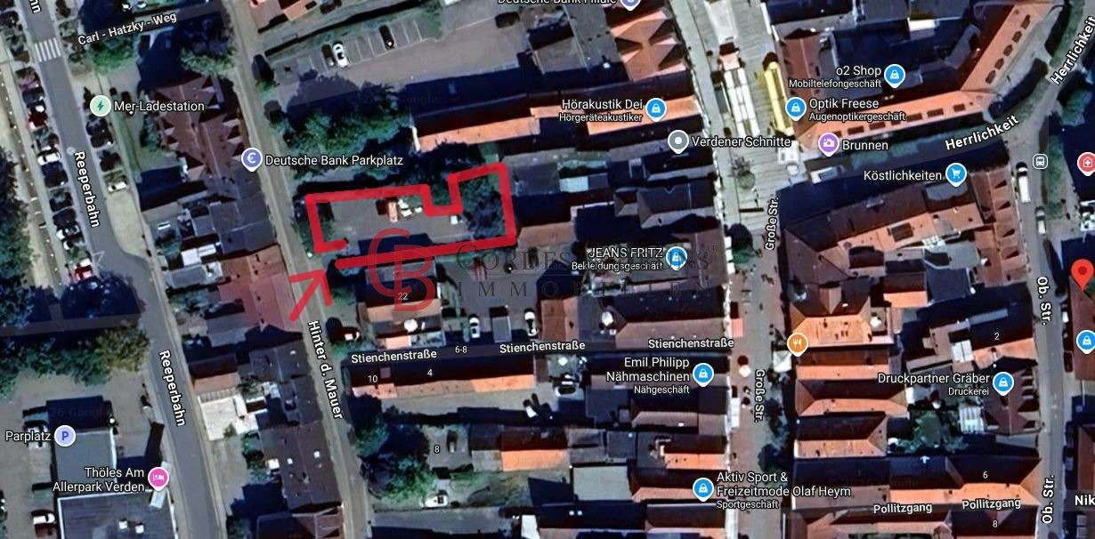 Draufsicht Parkplatz G60