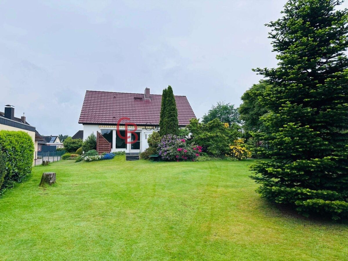 Gartenansicht hinten Weitwinkel